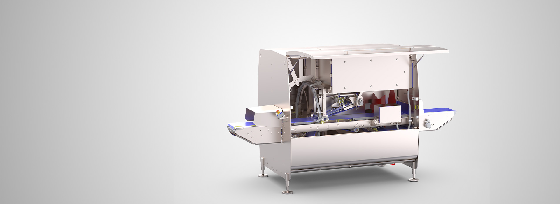 The PORTIO 12 is the most versatile machine for poultry, red meat or fish.